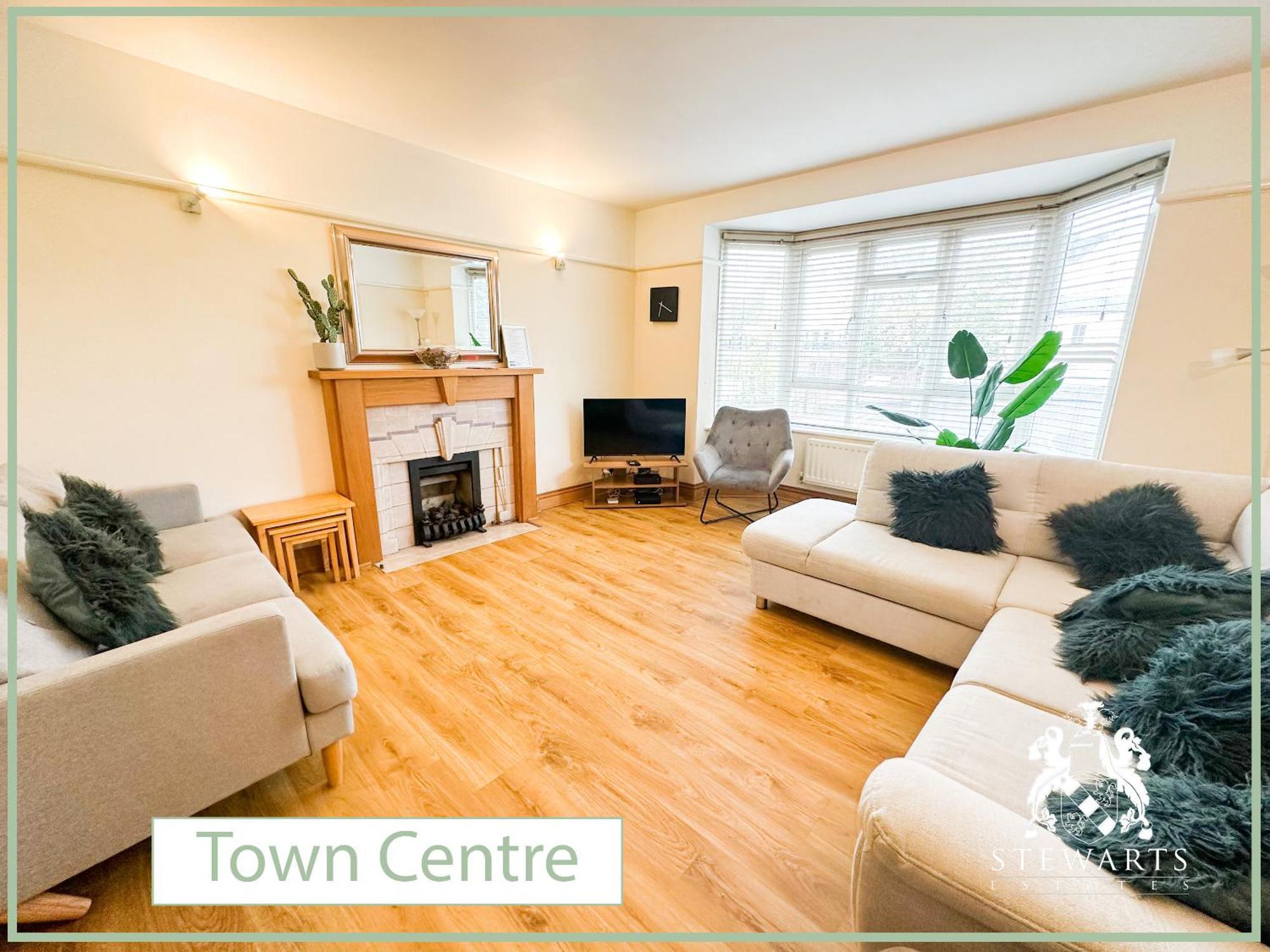 Town Centre Apartment Sleeps 9 Bournemouth Dış mekan fotoğraf